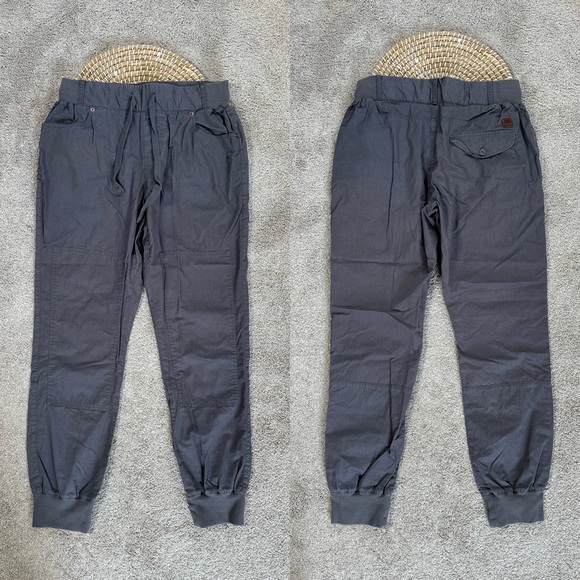 Caterpillar Men’s Pull On Jogger Pants Double Knee Workwear in Gray Size 34 - Picture 1 of 14